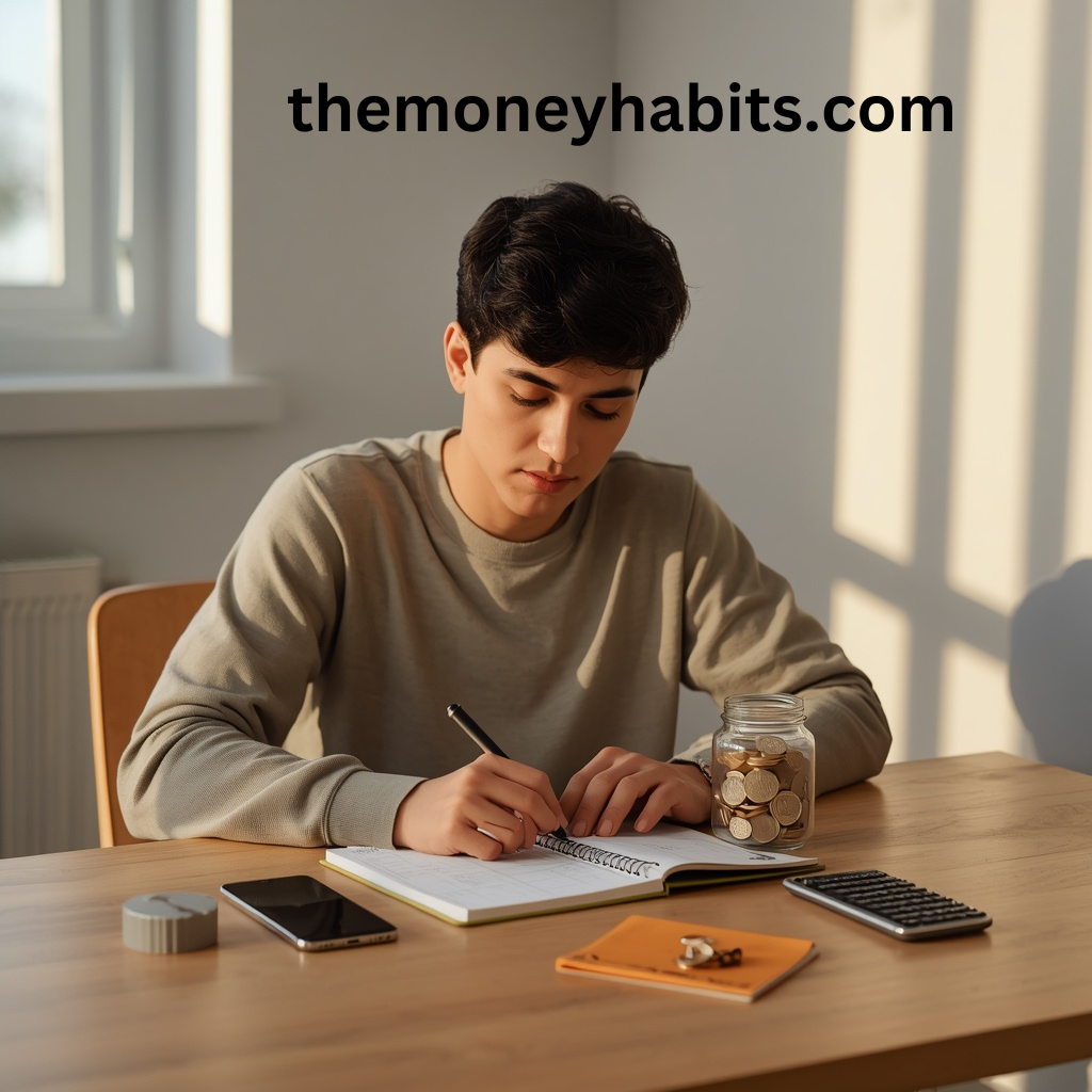 7 Simple Saving Money Habits for a young boy