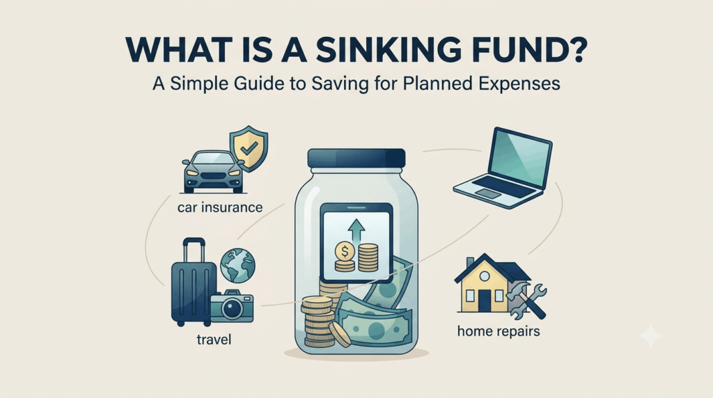 What is a sinking fund for planned future expenses